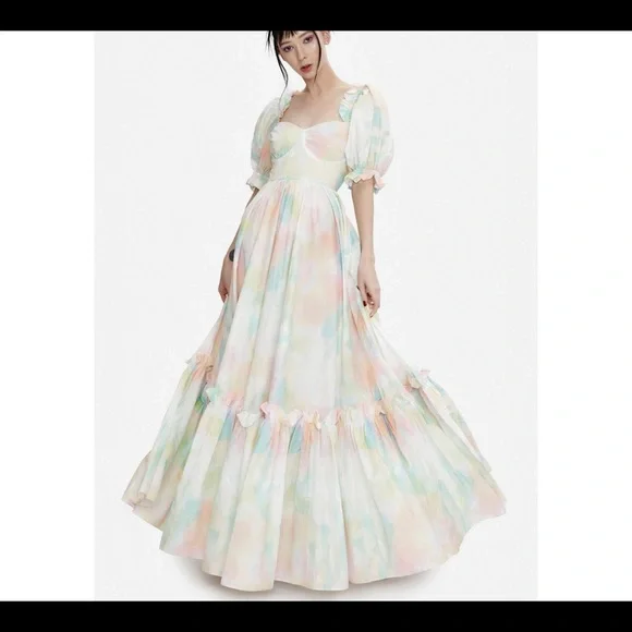 SOLD ✨ NWT SELKIE ✨rare✨ ritz gown in chalk - Picture 5 of 7